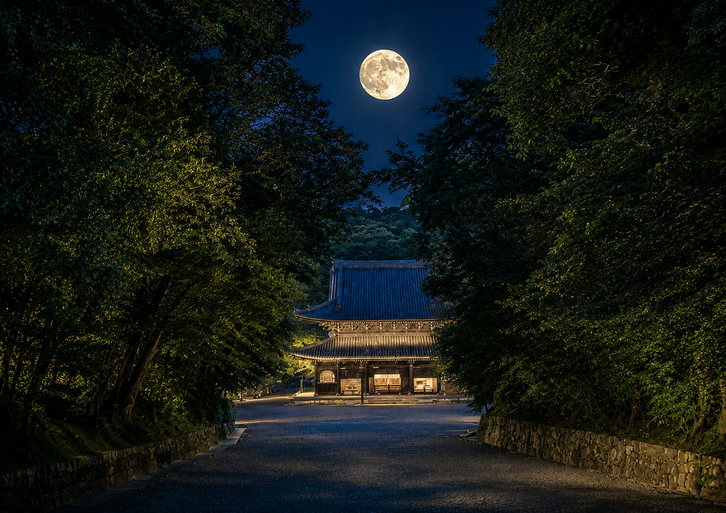 【9月25日限定】御寺 泉涌寺で「中秋観月茶会」を開催。月を愛で、音楽とお茶を楽しむ特別な夜