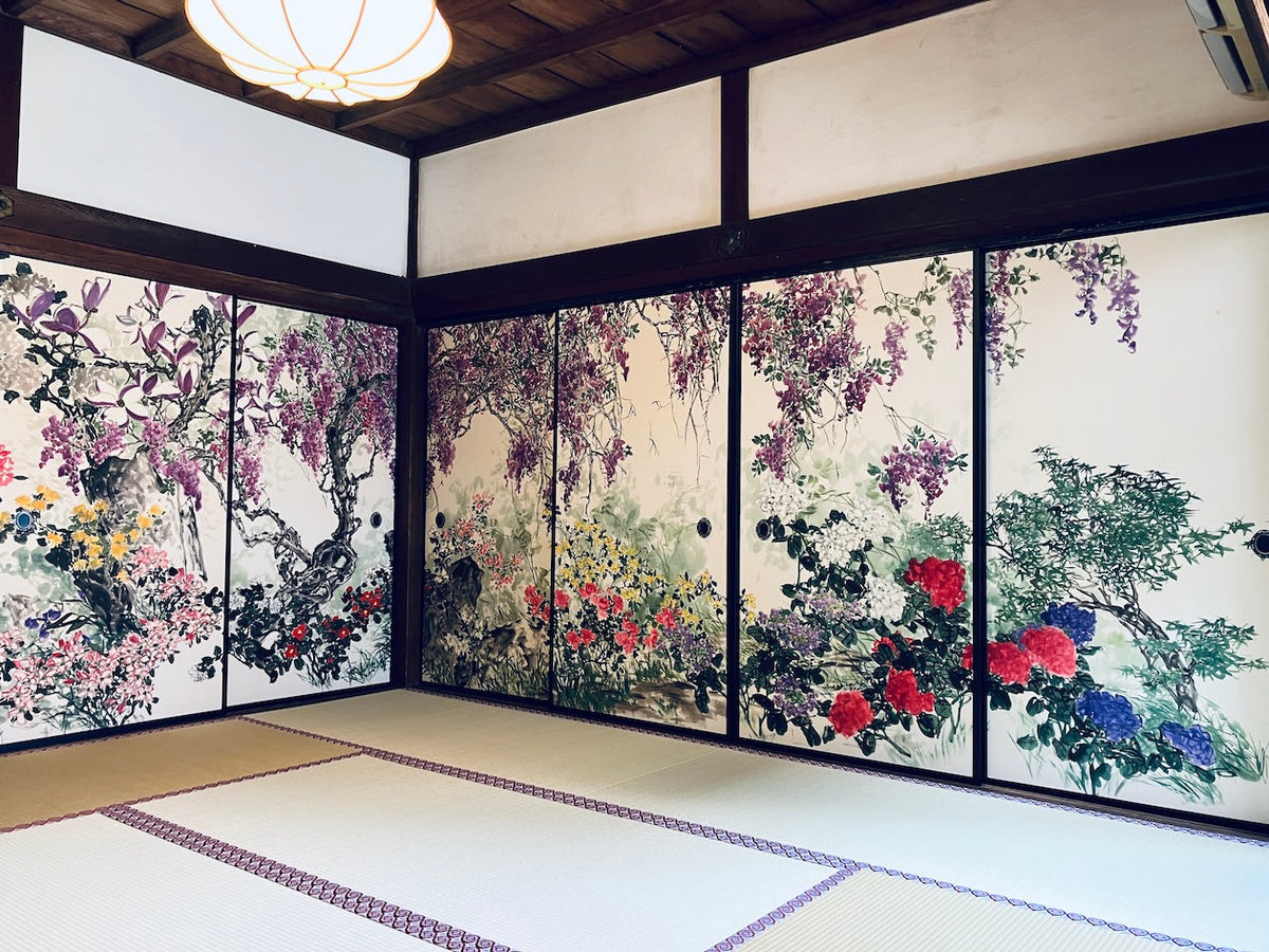 京都・泉涌寺襖絵
